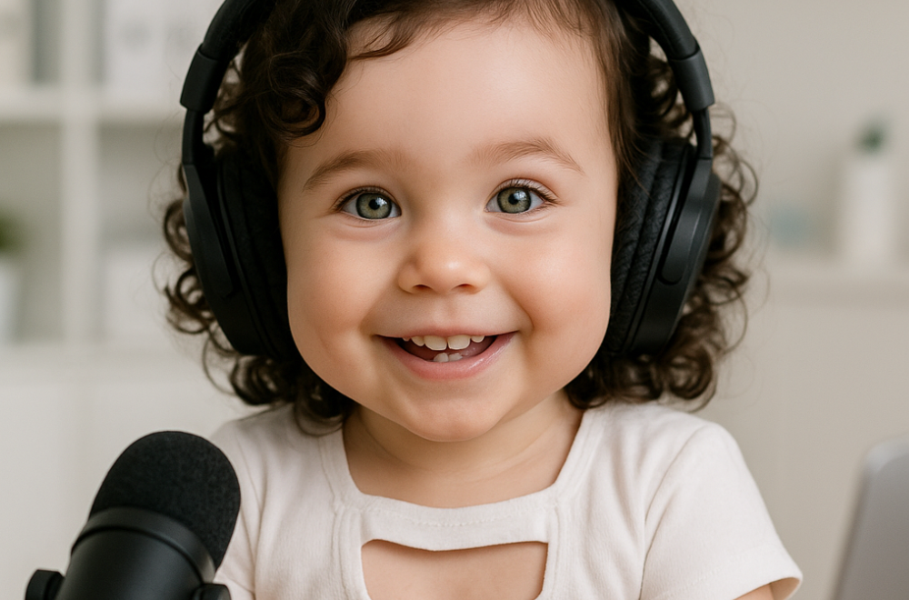 bebé podcaster
